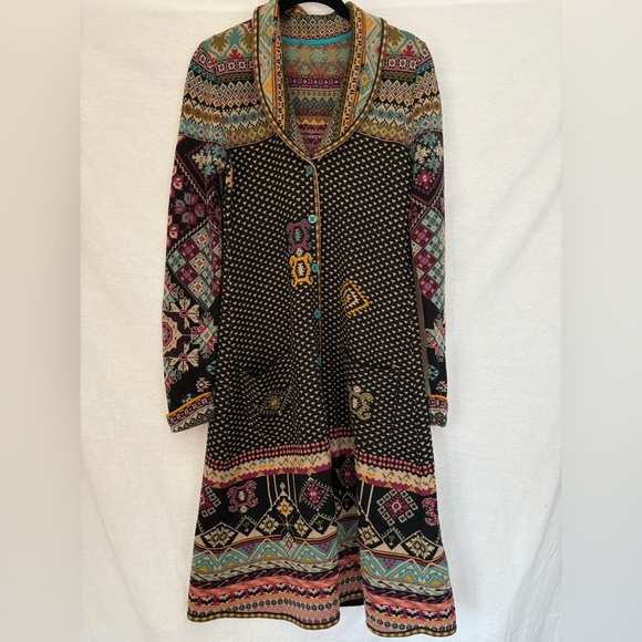 IVKO Merino Coatigan Duster Sweater Cardigan - Picture 2 of 16